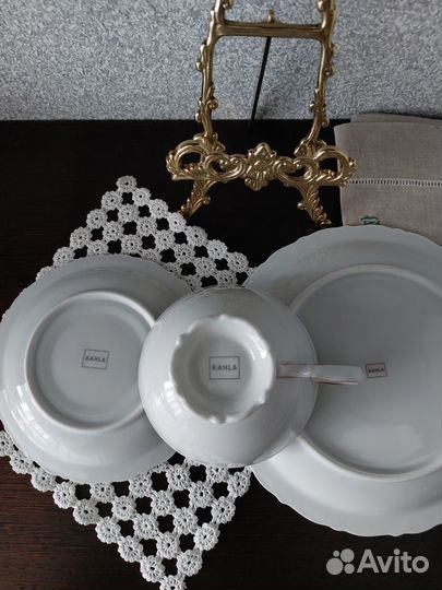 Чайное трио фарфор Германия