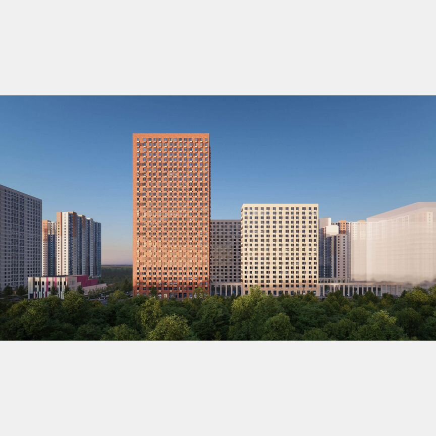 2-к. квартира, 48,6 м², 29/32 эт.