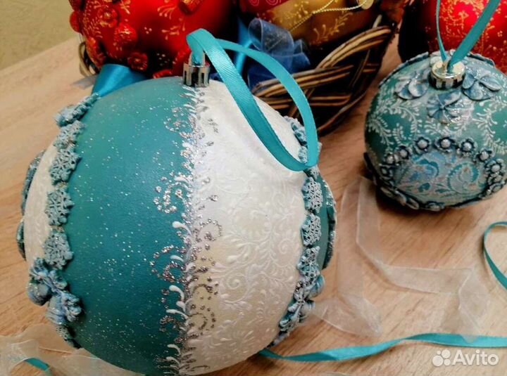 Новогодние ёлочные игрушки