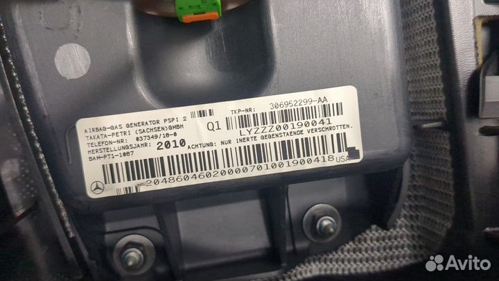 Переключатель отопителя Mercedes GLK X204, 2010