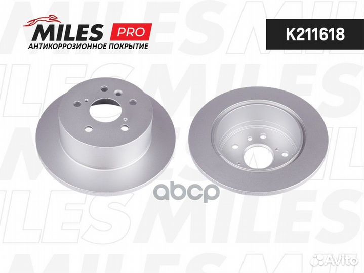 Диск тормозной toyota camry V40 06-11 задний с