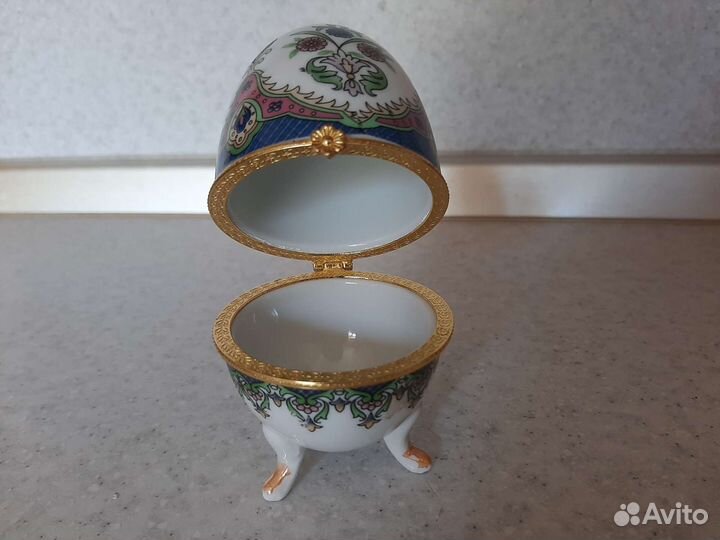 Яйцо шкатулка фаберже