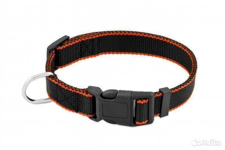 Ошейник Saival Premium Цветной край»с кольцом 25мм