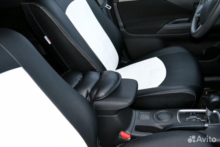 Подушка на подлокотник универсальная из экокожи