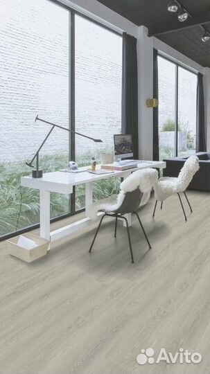 Ламинат SPC Quick-Step Vinyl SPC Дуб серый