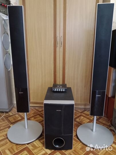 Активная акустическая система 2.1 Sony с блютуз и