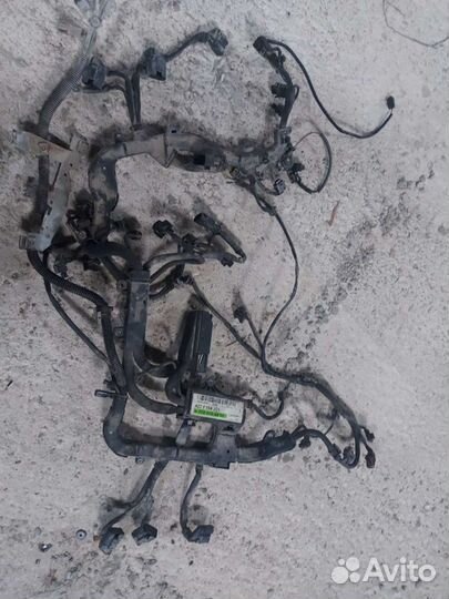 Коса двигателя на Mercedes w164