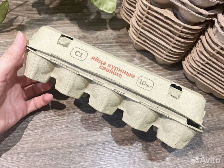 Яичные лотки картон пенопласт