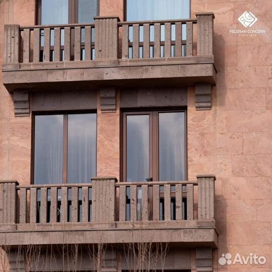 Фельзит для облицовки фасада и цоколя дома