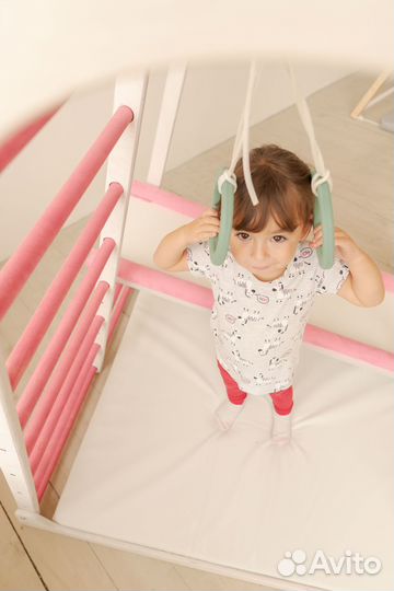 Детский спортивный комплекс деревянный