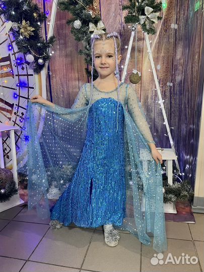 Костюм Эльзы холодное сердце