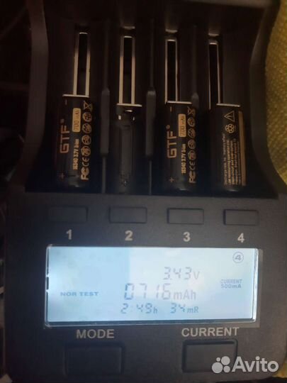 Аккумулятор 16340 / CR123 / RCR123 700mAh