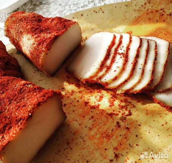 Курдюк копченый