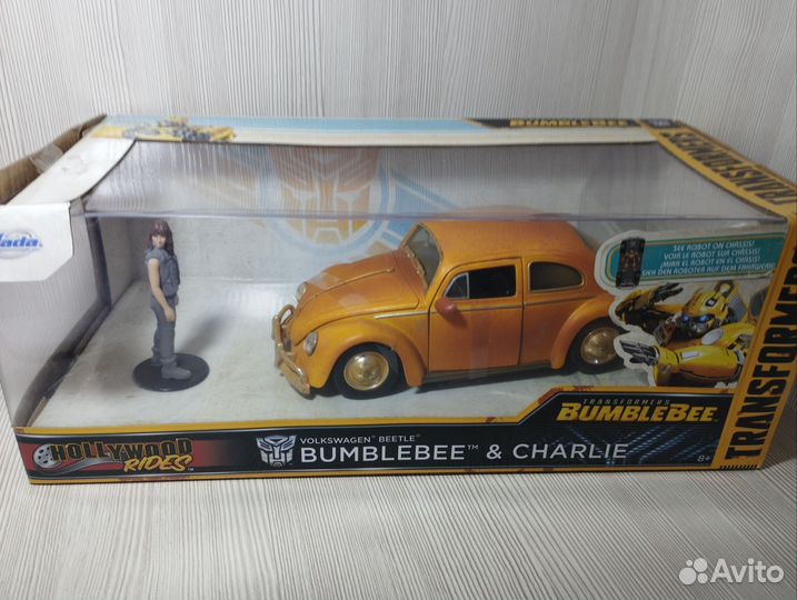 Volkswagen Beetle Bumblebee & Charlie Jada 1:24