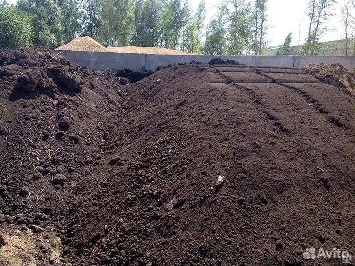 Почвогрунт плодородный грунт чернозем с доставкой