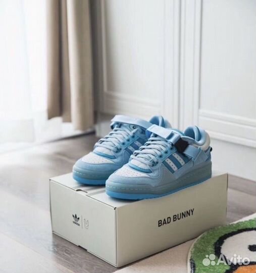 Кроссовки Adidas forum low bad bunny