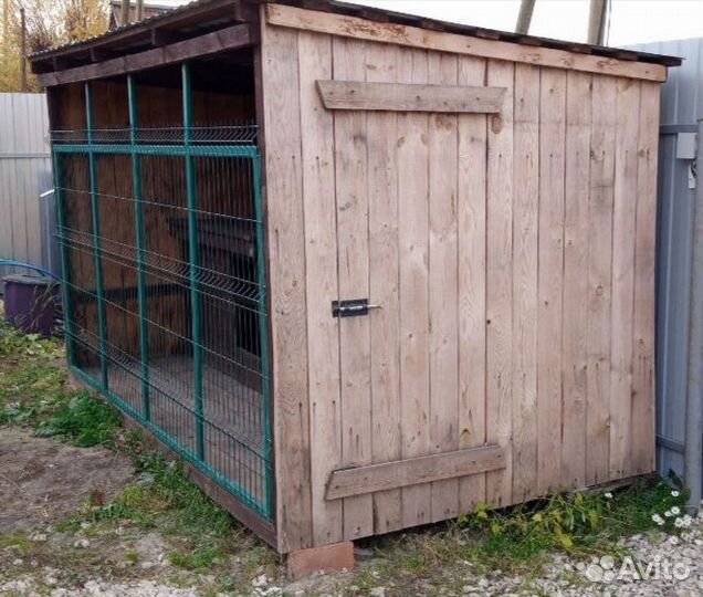 Большой вольер для собаки