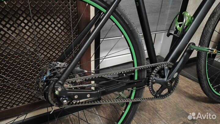 Велосипед Cube Hyde Race 2019 на ремне/Alfine