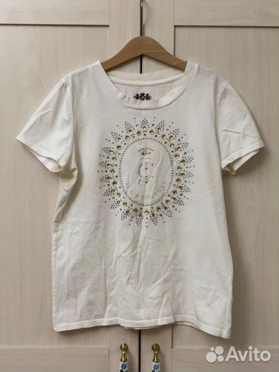Футболка для девочки белая Juicy Couture