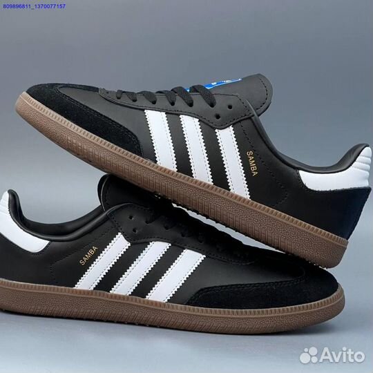 Кроссовки Adidas Samba Black (Арт.40737)