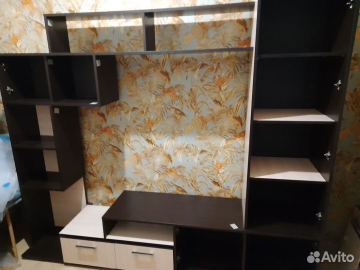 Мини стенка в гостиную бу