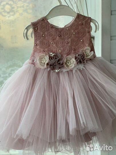 Платье для девочки нарядное 1 год, 2 года