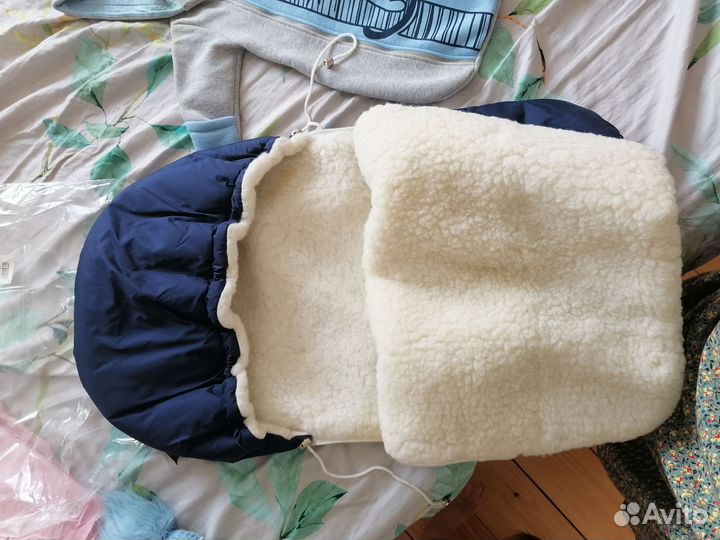 Конверт на выписку зимний для мальчика