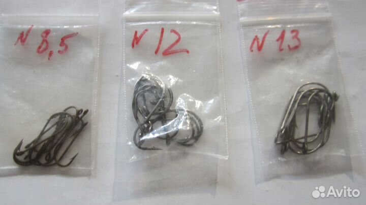 Рыболовные крючки одним лотом. см.описание