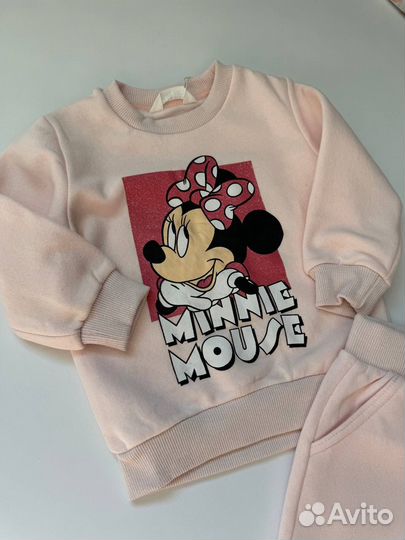 Спортивный костюм на флисе для девочки