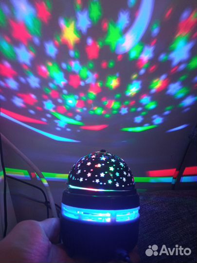 Мини проектор ночник