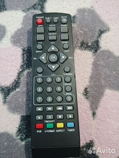 Пульт для телевизора(на запчасти)