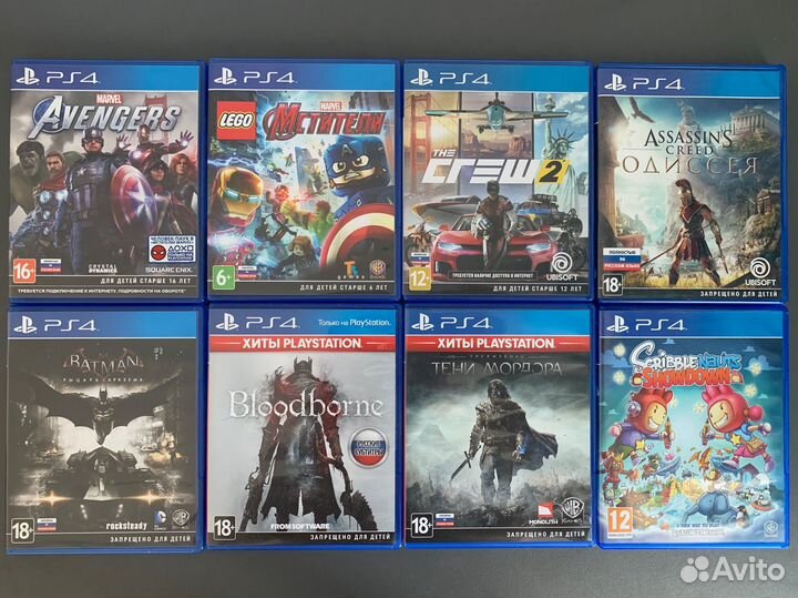 Игры для PS4/PS5, также Xbox