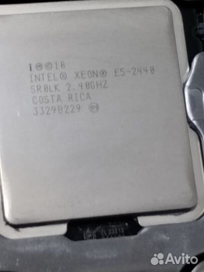Комплект материнка+процессор Xeon e5 2440