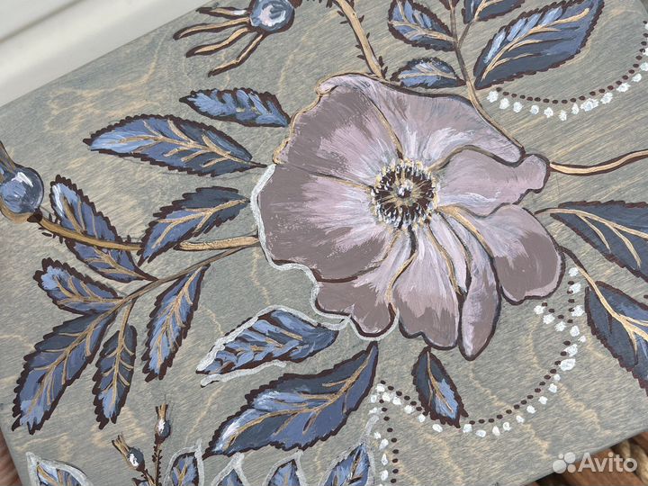 Сундук деревянный шкатулка для украшений