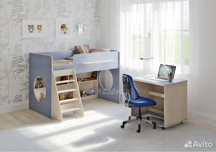 Кровать чердак