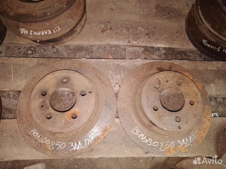 Диск тормозной задний Volvo 850