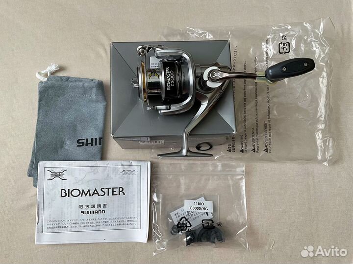 Катушка Shimano Biomaster C3000 новая