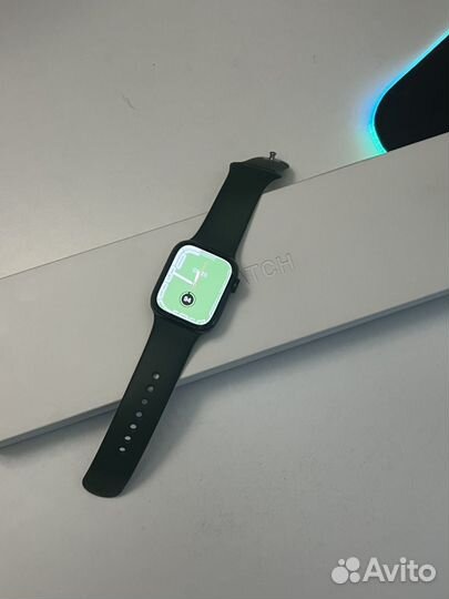 Часы apple watch 7 41 mm green