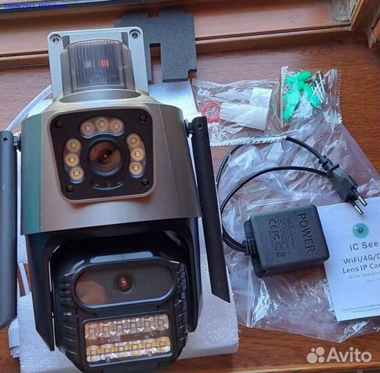 Двойная видеокамера видеонаблюдения sc03-4g