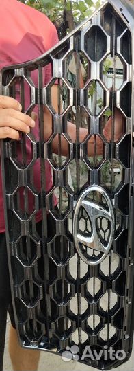 Решетка радиатора hyundai santa fe 4