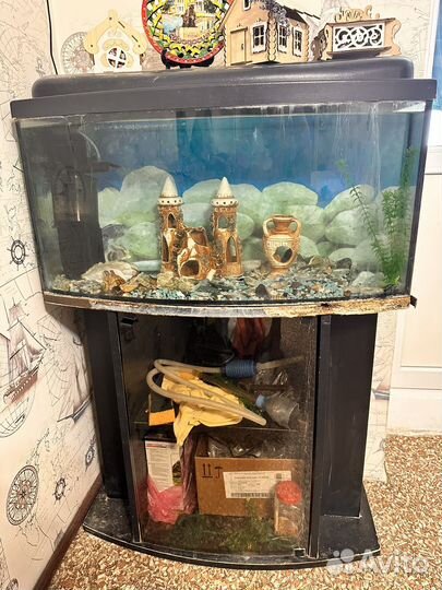 Аквариум с тумбой