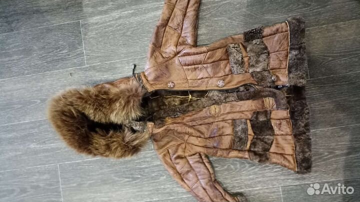 Дубленка натуральная на девочку