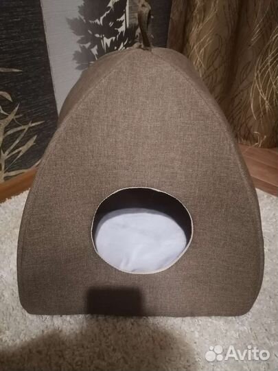 Лежанка домик для собаки