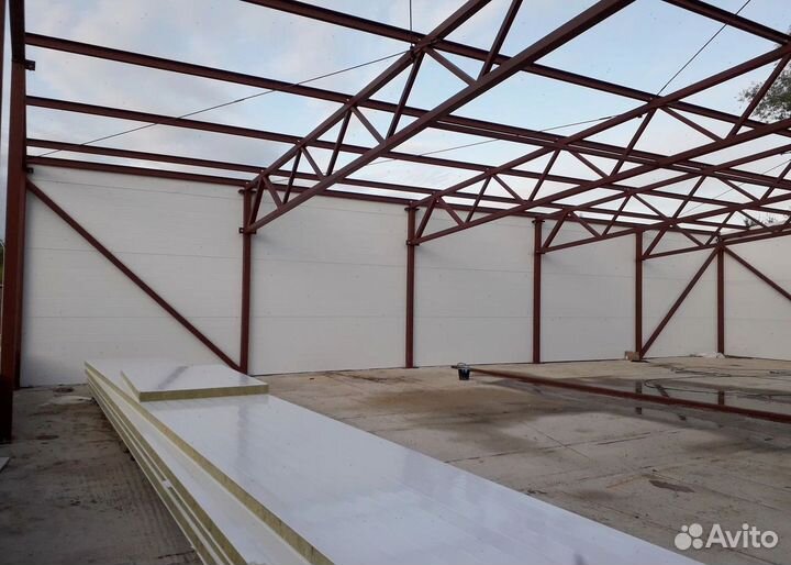 Ангары арочные под ключ