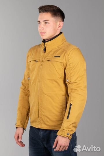 Motorradjacke Bering Zander Gelb Желтый