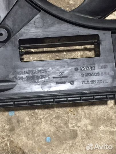 Вентиляторный блок для Porsche Cayenne