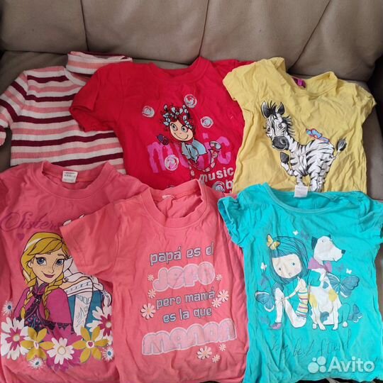 Вещи пакетом для девочки 116