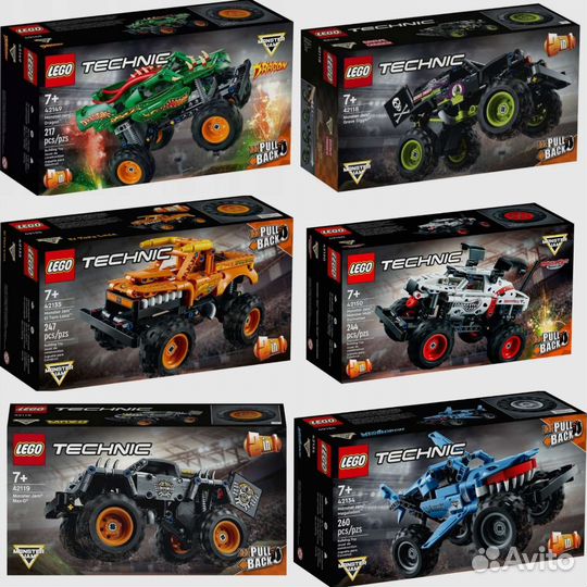 Конструктор lego Technic 42119 Monster Jam Max