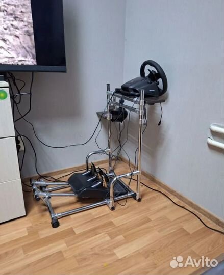 Игровой руль logitech g29 с кпп и стойкой