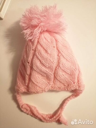 Шапки зима-весна, тёплые, на объём 50-54